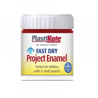 Plastikote 440025 Fast Dry Enamel Paint B25 Bottle Metallic Red 59Ml