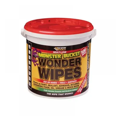 Everbuild Sika 524290 Monster Wonder Wipes (Tub 500)