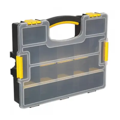 Sealey APAS15A Parts Storage Case With Removable Compartments - Stackable