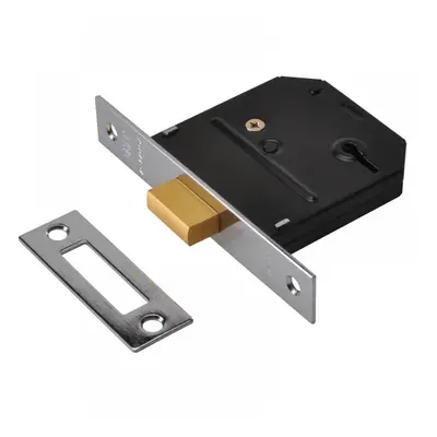 Union Y-ES-DL-CH-3.0 Es-Dl Essentials 3 Lever Mortice Deadlock Chrome 79Mm 3In Visi