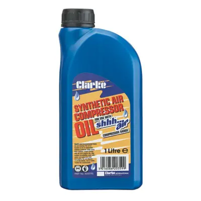 Clarke 3050795 Synthetic Compressor Oil (1 Litre)