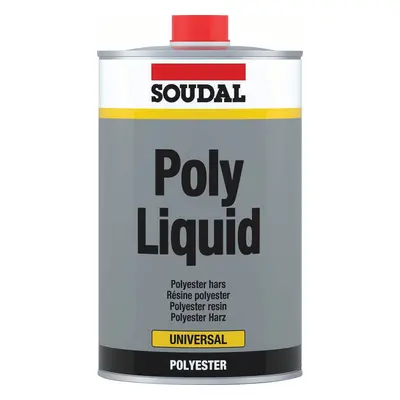 Soudal Poly Liquid Brown 1Kg tin 12