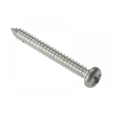 Forgefix RH1128ZP General Purpose Pozi Compatible Screw Round Head Tt Zp 1.1/2In X 8 Box 200