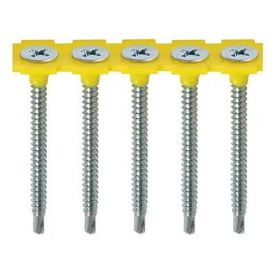 Timco 00040COLLSD Collated Drywall Metal Stud Plasterboard Screws - Ph - Bugle - Fine Thread - S