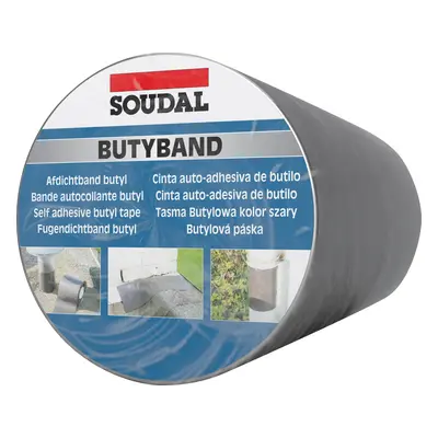 Soudal Butyband Butyl Flashing Tape Aluminium 10M roll 2