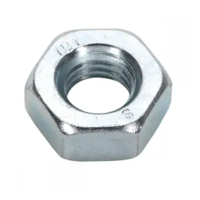 Sealey SN10 Steel Nut Din 934 - M10 Zinc Pack Of 100