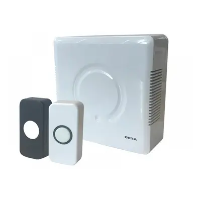 Deta Vimark C3504 Wired Door Bell Chime And Push Kit