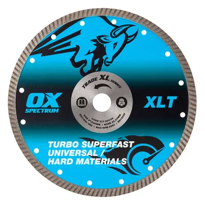 Ox Tools XLT-230/22 Ox Trade Xl Turbo Diamond Blade - Universal & Gp - 230/22.23Mm Each