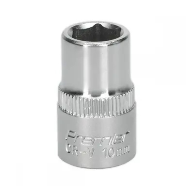 Sealey S3810 Walldrive® Socket 10Mm 3/8inSq Drive