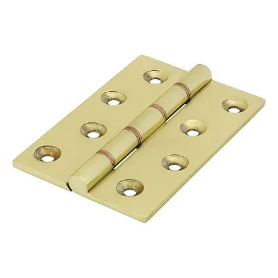 Timco 234269 Double Phosphor Bronze Washered Hinges - Solid Brass - Polished Brass 102 X 67