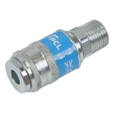 Sealey AC95 Pcl Safeflow Safety Coupling Body Male 1/2inBspt