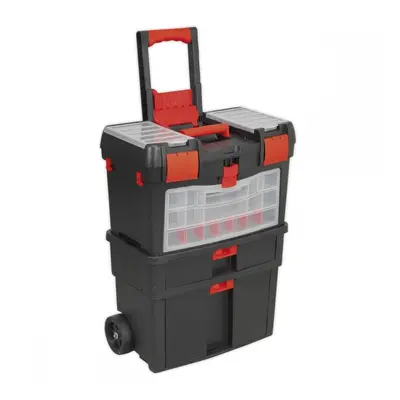 Sealey AP850 Mobile Toolbox With Tote Tray & Removable Assortment Box