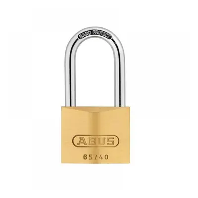 Abus Mechanical 12639 65/40Mm Brass Padlock 40Mm Long Shackle Keyed Alike 6406