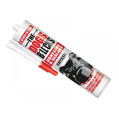 Evo-Stik 30610687 The Dogfts B*Ll*Cks Multipurpose Adhesive & Sealant Crystal Clear 290Ml