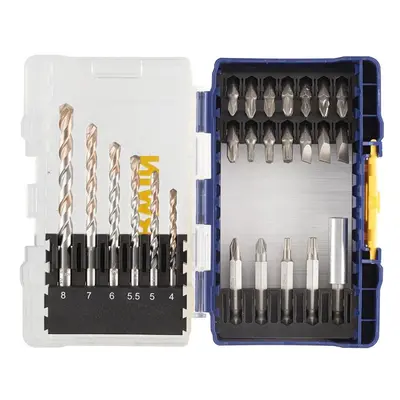 Irwin® IW6062521 Multi Material & Screwdriving Set 25 Piece