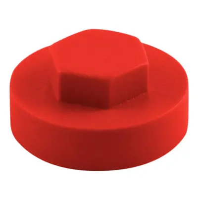 TIMco Hex Cover Cap - Poppy Red 19mm Bag 1000