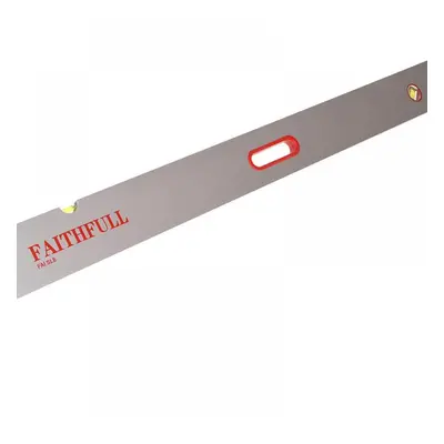 Faithfull Screeding Level 2.4M (8Ft) 3 Vial & Grips