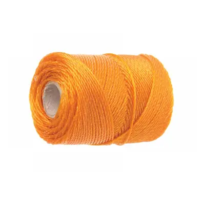 Faithfull 3100 3100 Polyethylene Brick Line 100M (330Ft) Orange