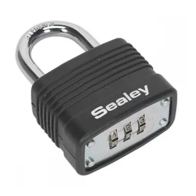 Sealey PL301C Steel Body Combination Padlock 40Mm