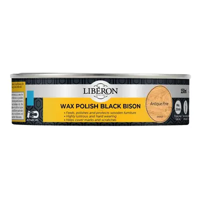 Liberon 126866 Black Bison Wax Paste Antique Pine 150Ml