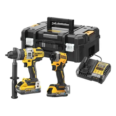 Dewalt DCK2052H1E1T-GB Dck2052H1 Twin Kit 18V 1 X 1.7Ah & 1 X 5.0Ah Li-Ion