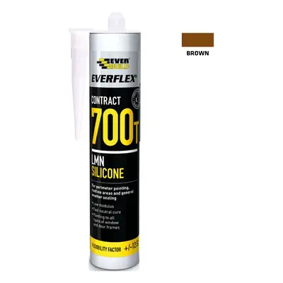 Everbuild Silicone 700T Brown C3