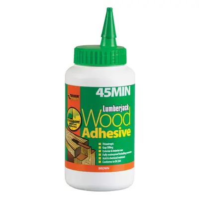 Everbuild Lumberjk 45 Min Pu Wood Ad Liquid 750Grm