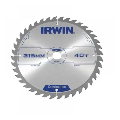 Irwin® 1897214 General Purpose Table & Mitre Saw Blade 315 X 30Mm X 40T Atb