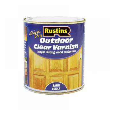 Rustins EAVS250 Exterior Varnish Satin 250Ml