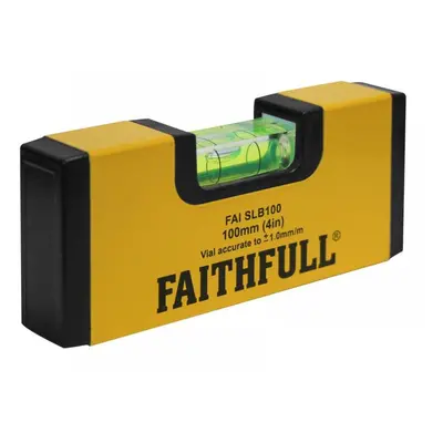 Faithfull Magnetic Mini Level 100Mm