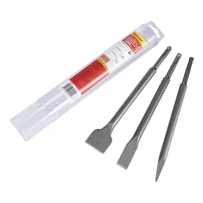 Starrett KCPK03 Sds Plus Chisel Set 3 Piece