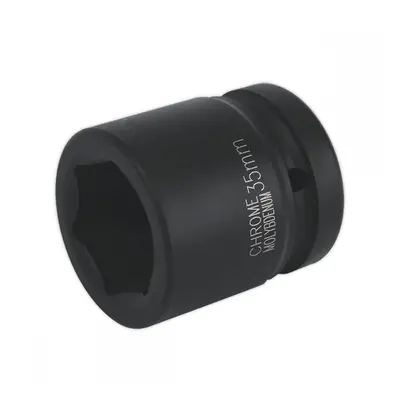 Sealey IS135 Impact Socket 35Mm 1inSq Drive