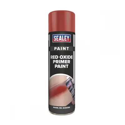 Sealey SCS030S Red Oxide Primer Paint 500Ml