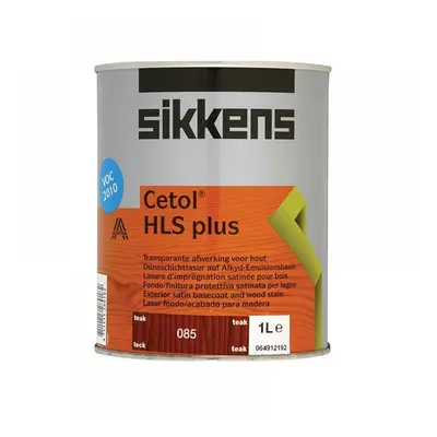 Sikkens 5086005 Cetol Hls Plus Translucent Woodstain Teak 1 Litre