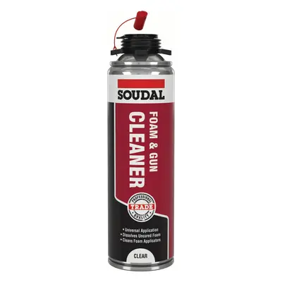 Soudal Foam & Gun Cleaner Clear 500Ml canister 24