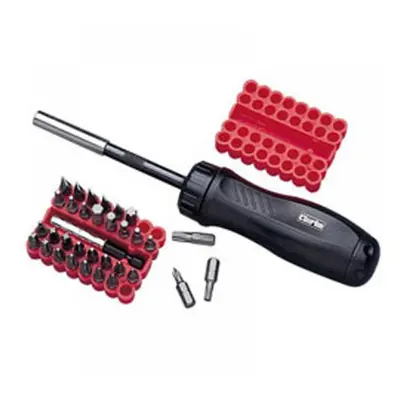 Clarke 1801343 Cht343 34 Piece Gearless Screwdriver Set