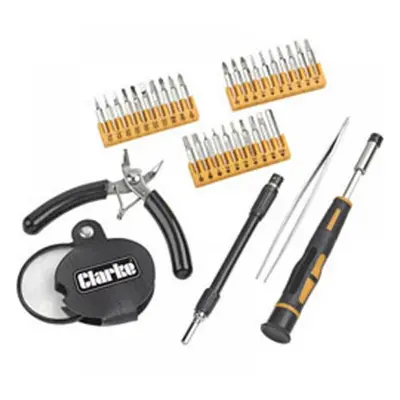 Clarke 1801742 Cht742 36 Piece Precision Tool Set