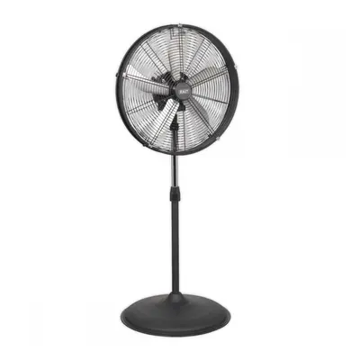 Sealey HVF20PO Industrial High Velocity Oscillating Pedestal Fan 20in 230V