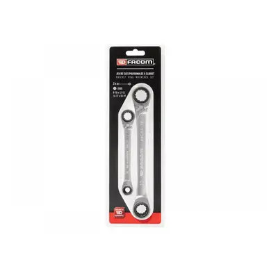 Facom 64C.J2PB Quatro Ratcheting Spanner Set 2 Piece