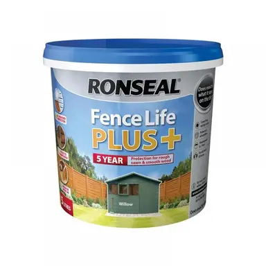 Ronseal 37626 Fence Life Plus+ Willow 5 Litre