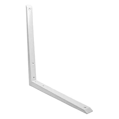 Timco 712557 Mitred Shelf Bracket - White 350 X 350Mm Unit 1