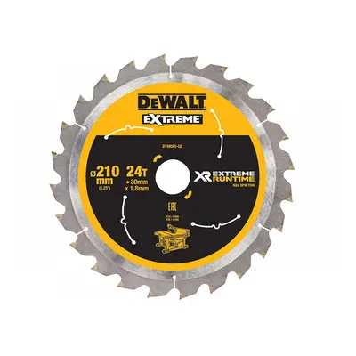 Dewalt DT99565-QZ Xr Flexvolt Table Saw Blade 210 X 30Mm X 24T