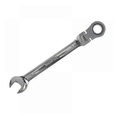 Faithfull SJW6114 Ratchet Combination Spanner Flex Head Cv 14Mm