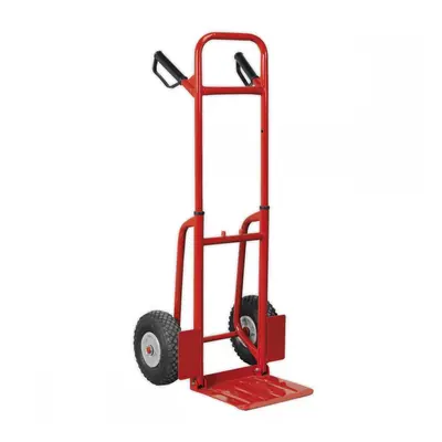 Sealey CST801 Sack Truck With Pneumatic Tyres 200Kg Folding