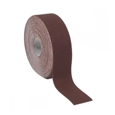 Sealey ERB5050120 Emery Roll Brown 50Mm X 50M 120Grit