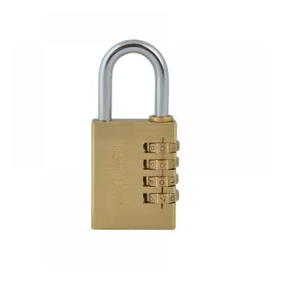 Faithfull NL11 Brass Combination Padlock 38Mm