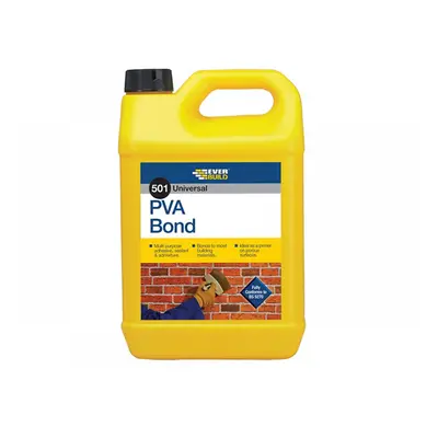 Everbuild Sika 482246 501 Universal Pva Bond 5 Litre