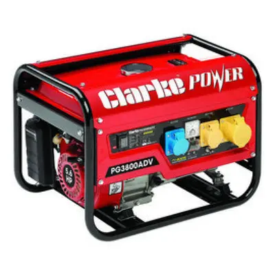 Clarke 8857854 Pg3800Adv 3000W Petrol Generator