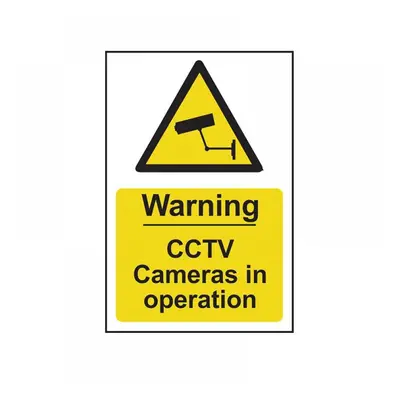 Scan 1311 Warning Cctv Cameras In Operation - Pvc Sign 200 X 300Mm