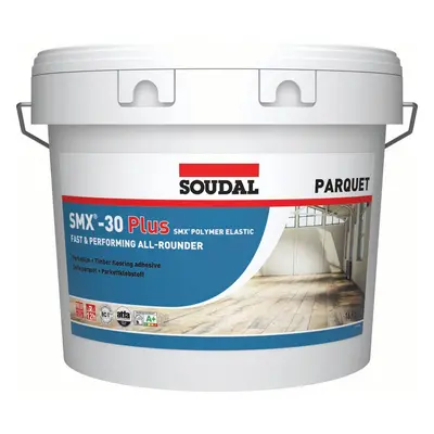 Soudal Smx®-30 Plus Parquet Adhesive Light Brown 16Kg bucket 12